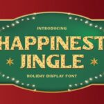 Happinest Jingle Font - Featured Image