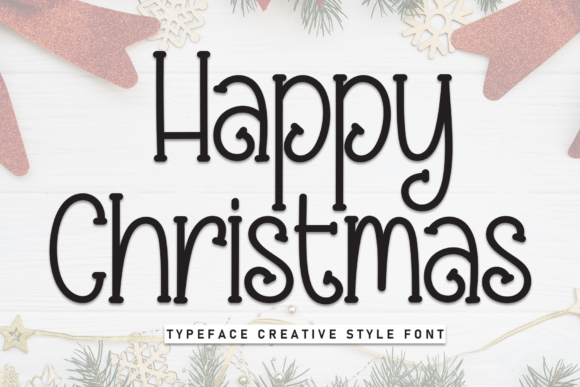 Happy Chistmas Font - Featured Image