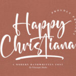 Happy Christiana Font - Featured Image