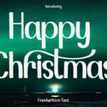 Happy Christmas Font - Featured Image