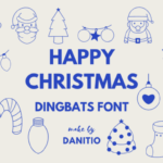 Happy Christmas Font - Featured Image