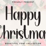 Happy Christmas Font - Featured Image