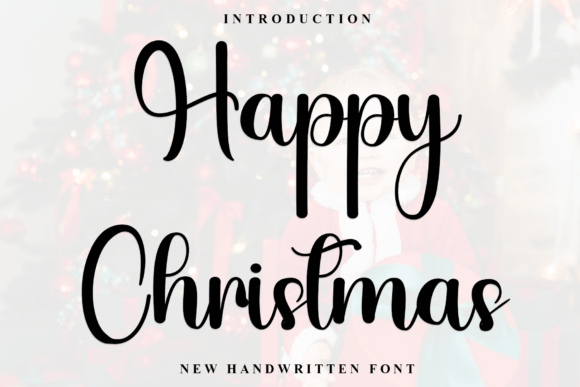 Happy Christmas Font - Featured Image