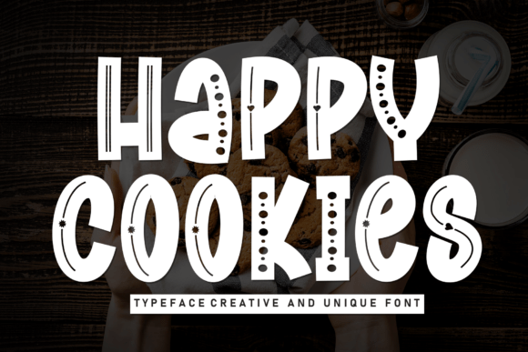 Happy Cookies Font - Featured Image
