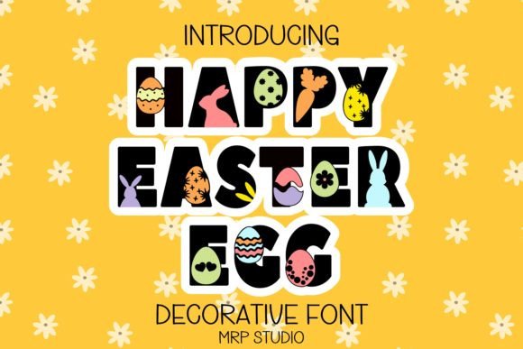 Happy Easter Egg Font - Featured Image