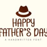 Happy Father's Day Font - Featured Image