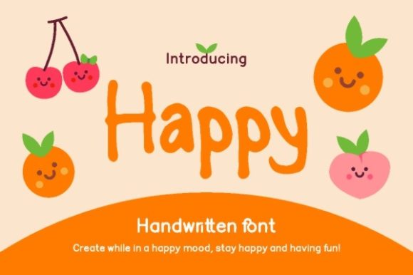 Happy Font - Featured Image