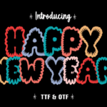 Happy New Year Font - Featured Image