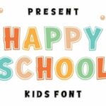 Happy School Font - Featured Image