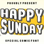 Happy Sunday Font - Featured Image