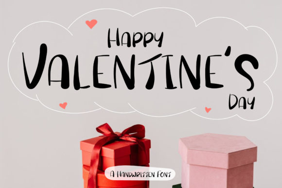 Happy Valentine's Day Font - Featured Image