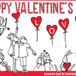 Happy Valentines Day Font - Featured Image