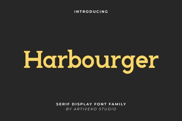 Harbourger Font - Featured Image