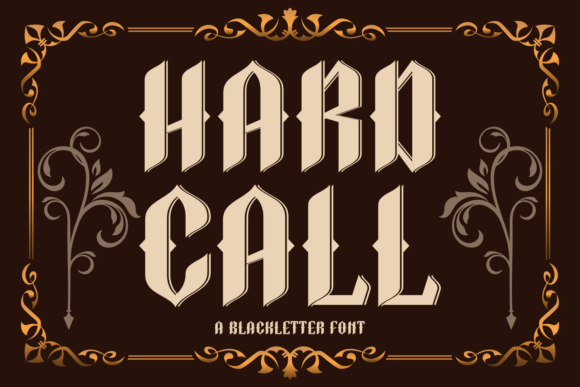Hard Call Font - Featured Image