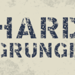 Hard Grunge Font - Featured Image