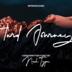 Hard Journey Font - Featured Image
