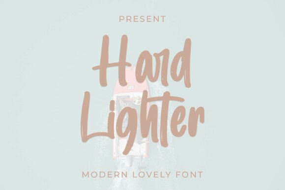 Hard Lighter Font - Featured Image