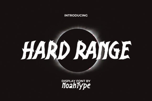 Hard Range Font - Featured Image