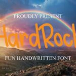 Hard Rock Font - Featured Image