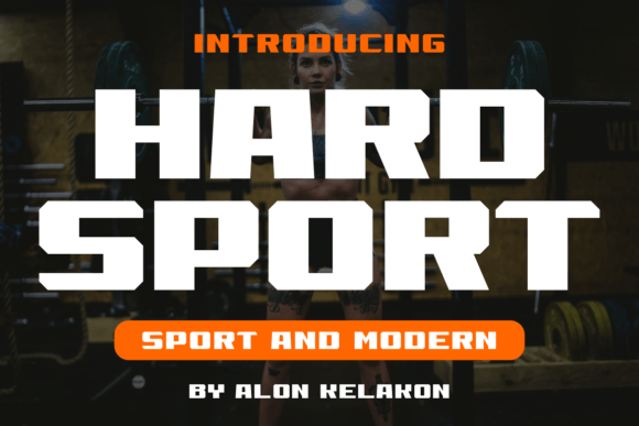 Hard Sport Font - Featured Image