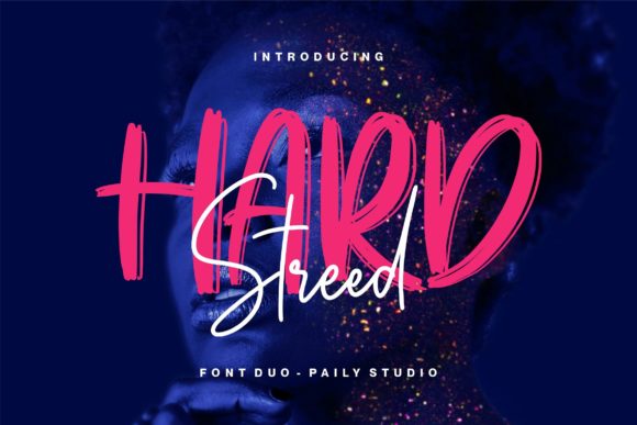 Hard Streed Font - Featured Image