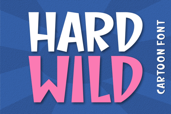 Hard Wild Font - Featured Image