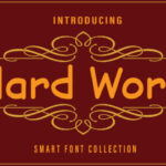 Hard Work Font - Featured Image