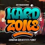 Hard Zone Font - Featured Image