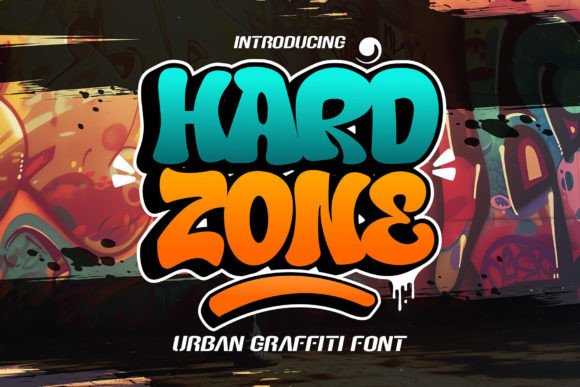 Hard Zone Font - Featured Image