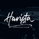Harista Script Font - Featured Image