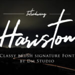 Hariston Font - Featured Image