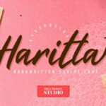 Haritta Script Font - Featured Image