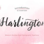 Harlington Font - Featured Image