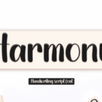 Harmony Font - Featured Image