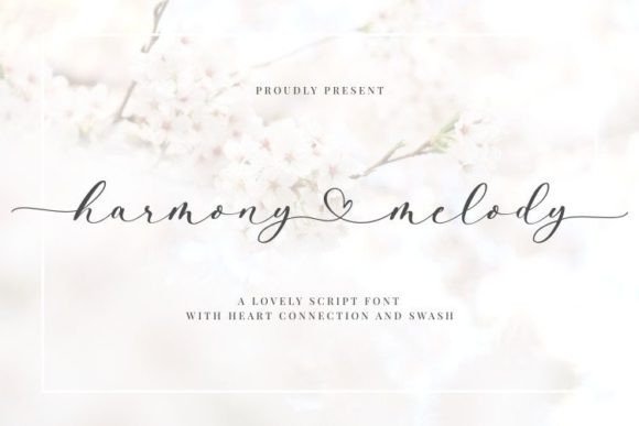 Harmony Melody Font - Featured Image