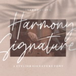 Harmony Signature Font - Featured Image