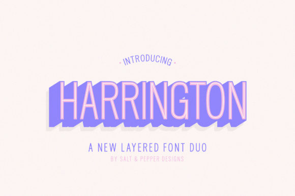 Harrington Family Font - Featured Image