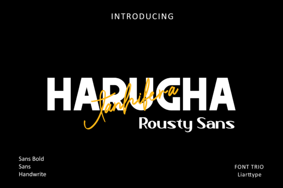 Harugha Jhanifera Font - Featured Image