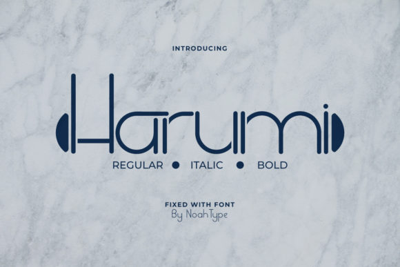 Harumi Font - Featured Image