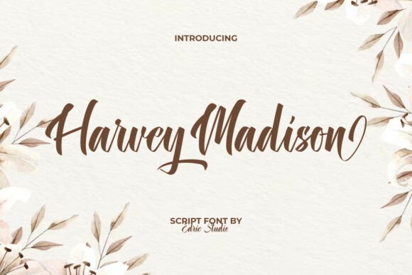 Harvey Madison Font - Featured Image