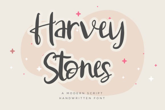 Harvey Stones Font - Featured Image