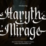 Haryth Mirage Font - Featured Image