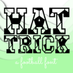 Hat Trick Font - Featured Image