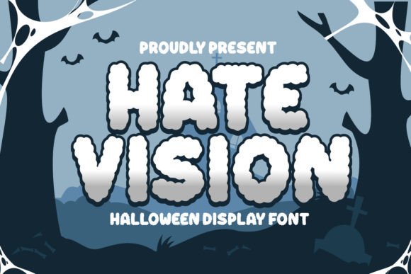 Hate Vision Font - Featured Image