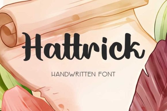 Hattrick Font - Featured Image