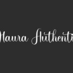 Haura Authentic Font - Featured Image