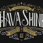 Hava Shine Font - Featured Image