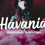 Havania Script Font - Featured Image