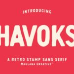 Havoks Font - Featured Image