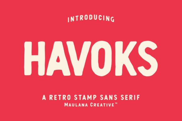 Havoks Font - Featured Image